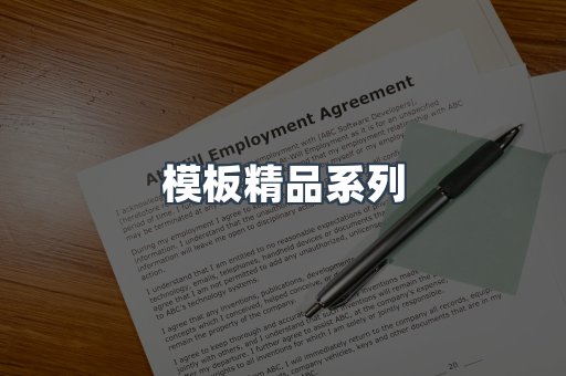 模板精品系列
